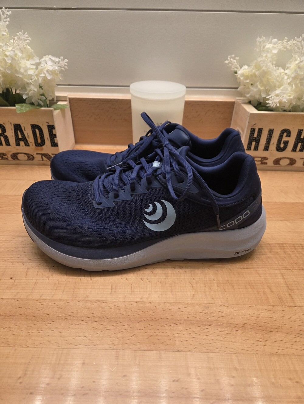 Topo Athletic Phantom 3 Road Running Shoe Purple/Lilac (Navy) Women's Size 11 - Picture 3 of 11